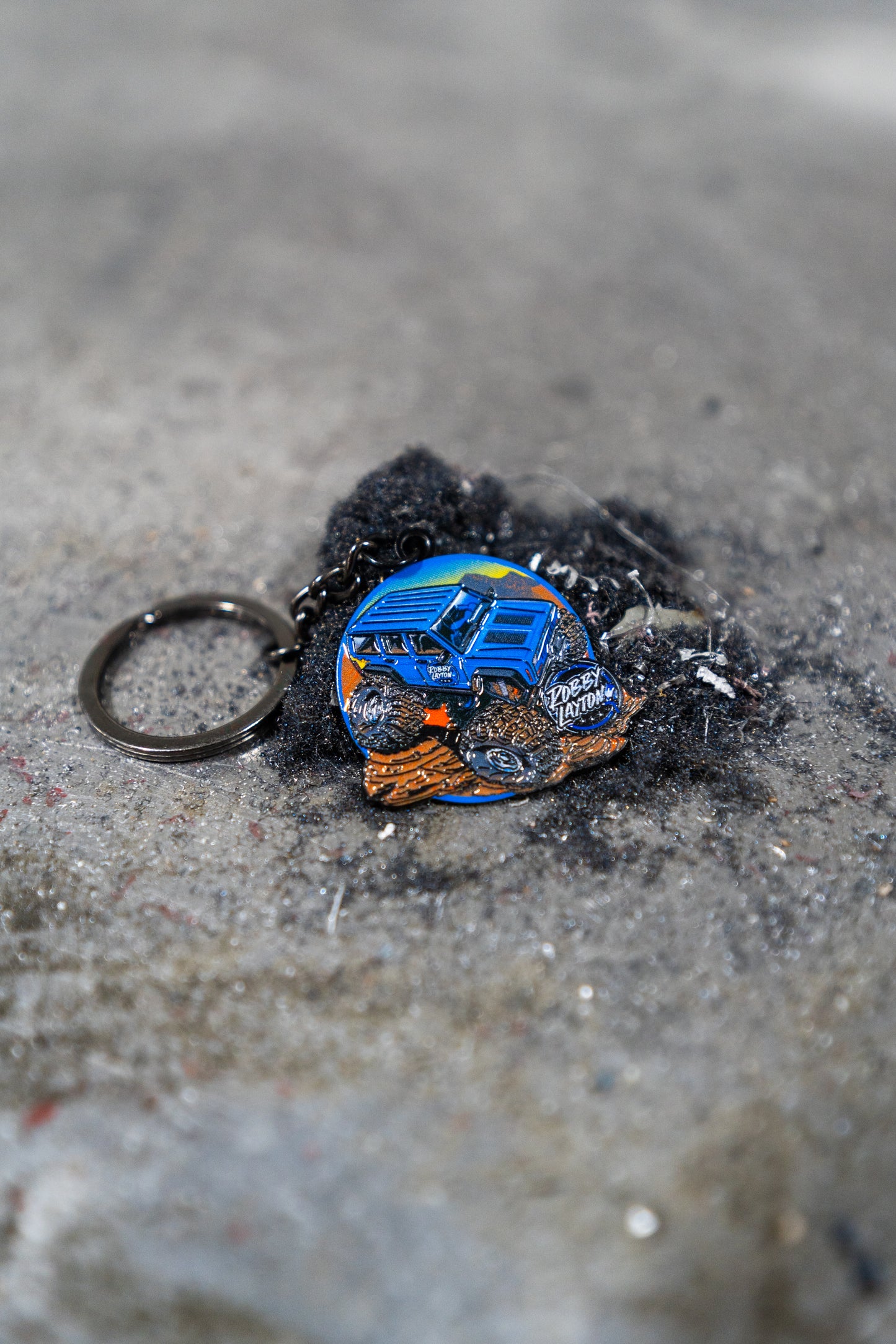 Deja Blue Keychain