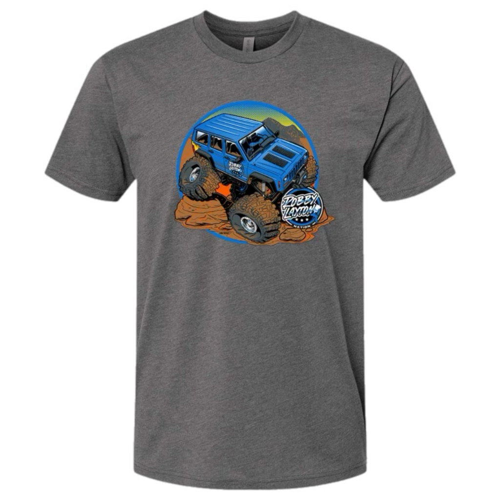 Gray Robby Layton Nation Off Road T-Shirt