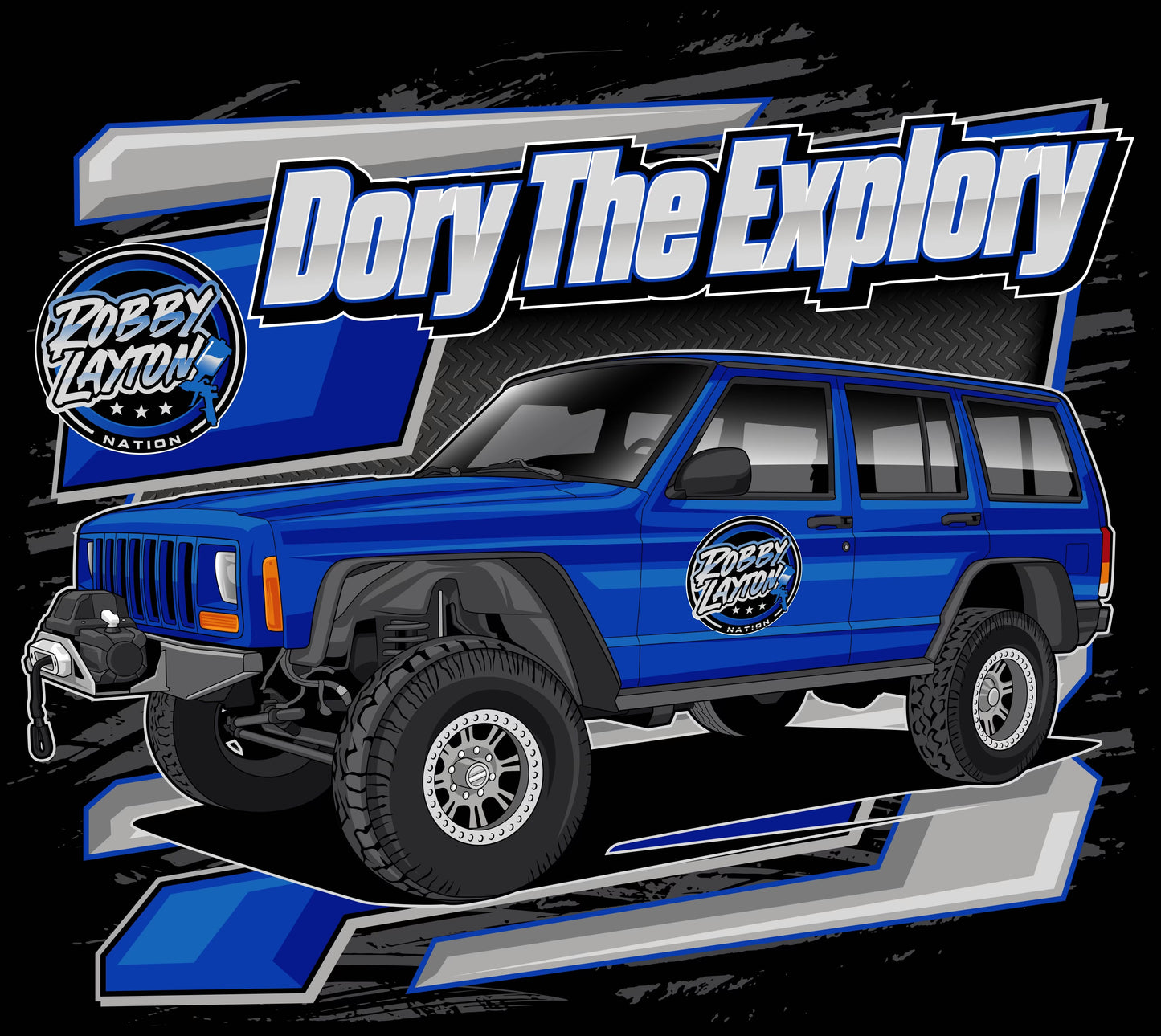 Robby Layton Nation Dory The Explory Decal