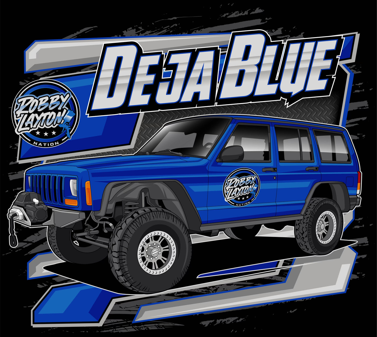 Robby Layton Nation Deja Blue Decal