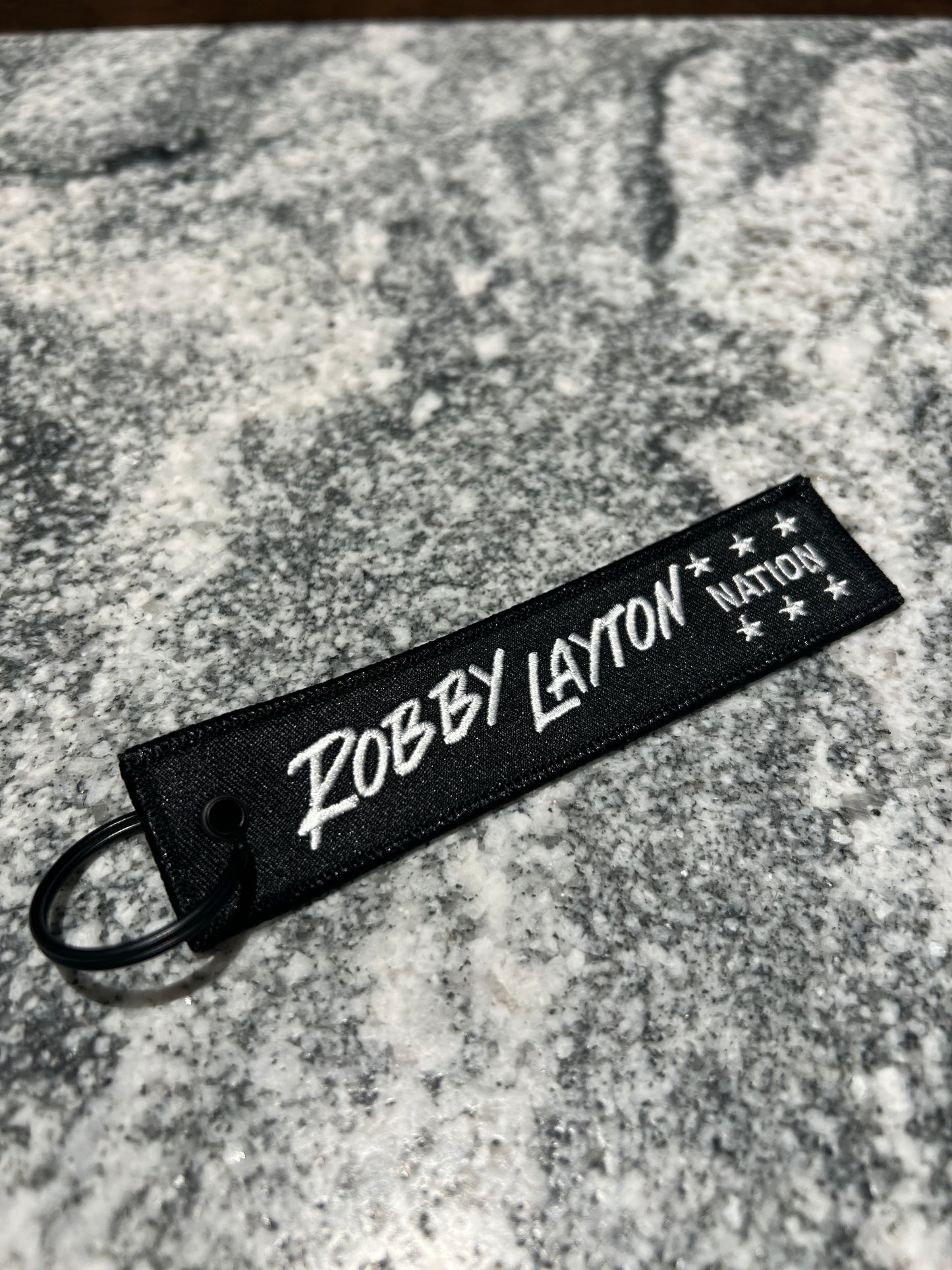 Robby Layton Jet Tag Key Chain