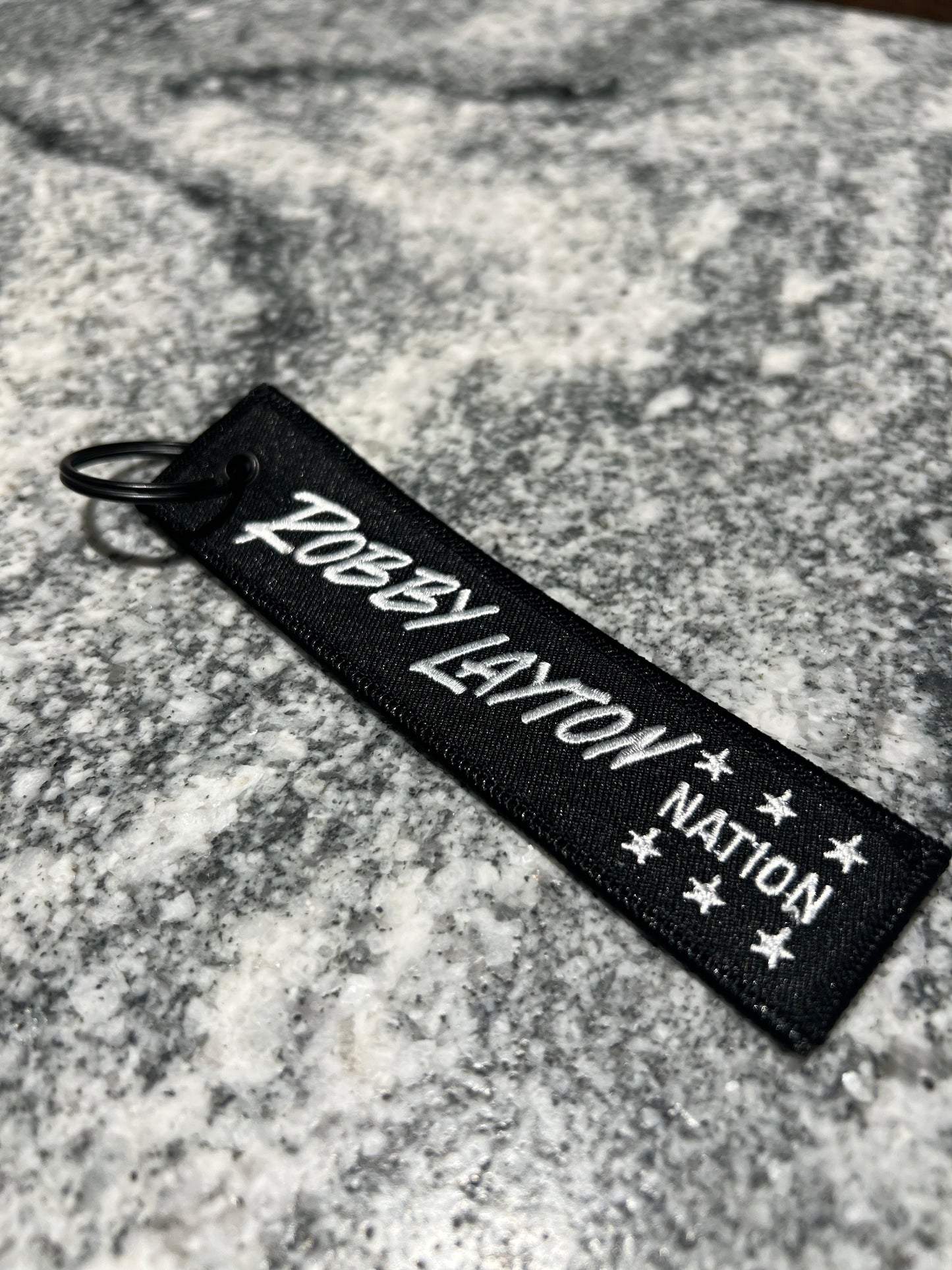 Robby Layton Jet Tag Key Chain