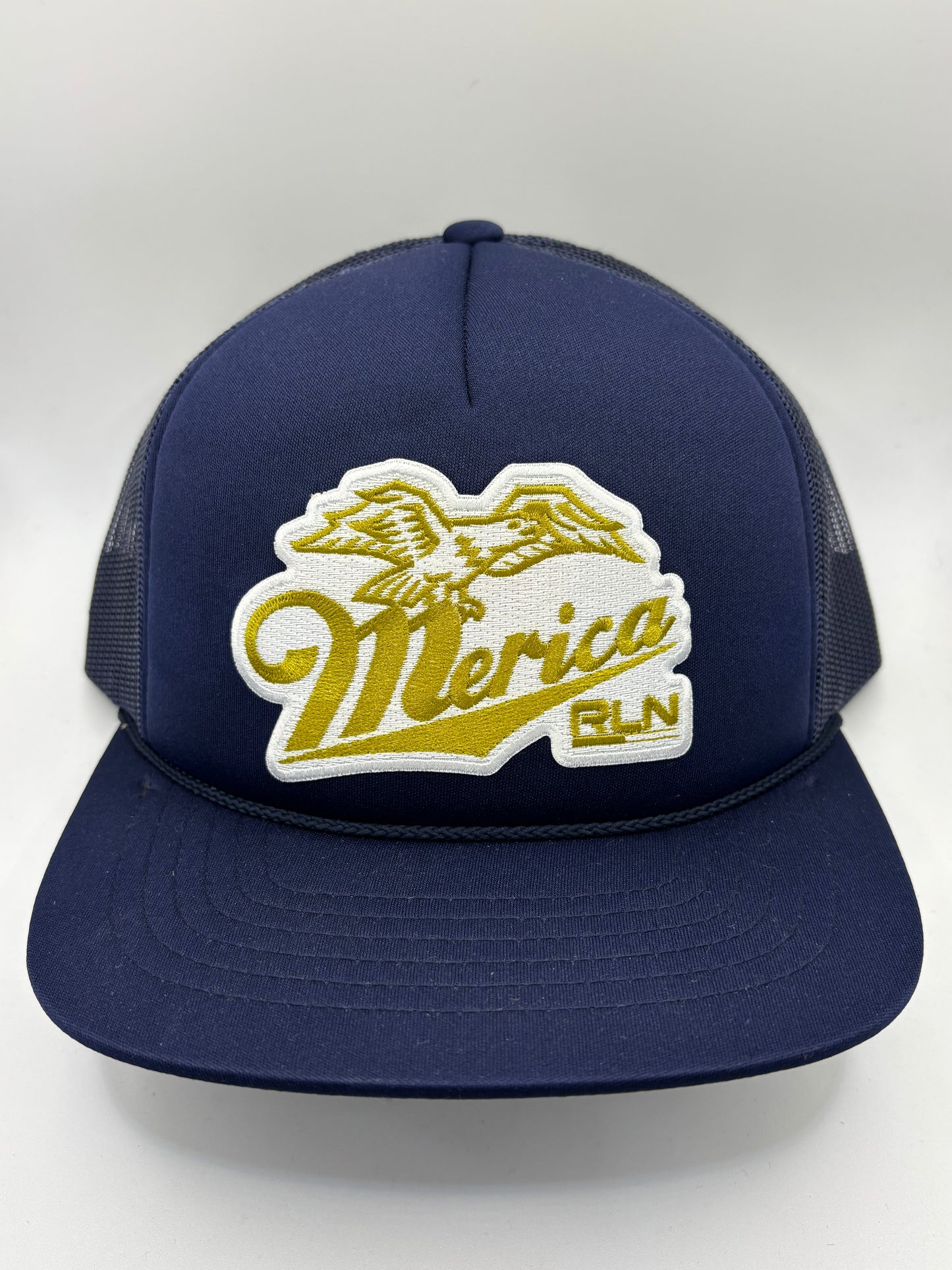 RLN Gold Foam Trucker Navy