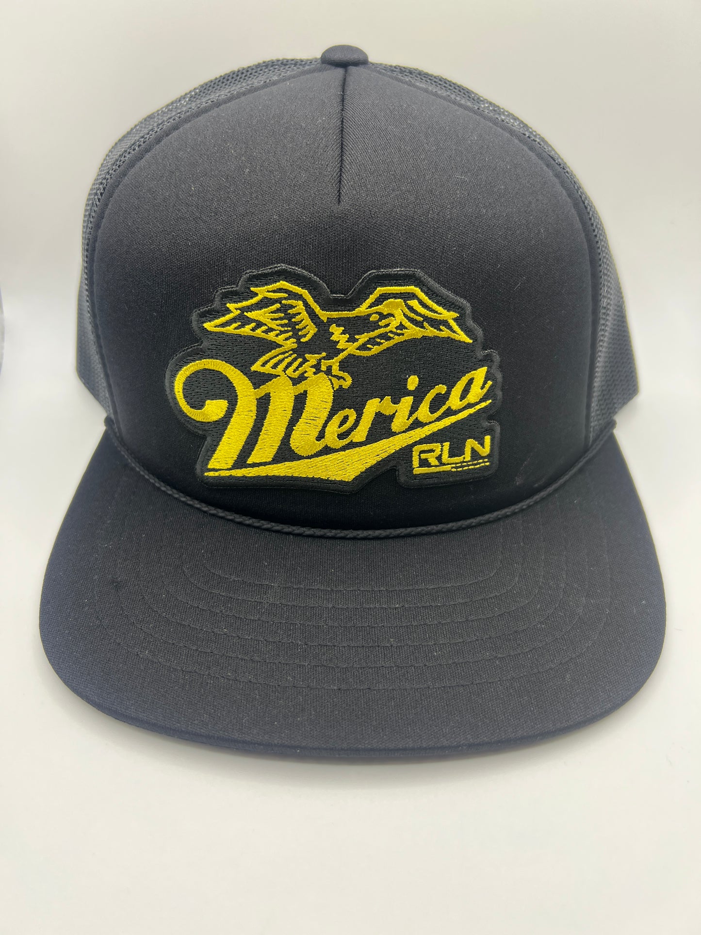 RLN Gold Black Foam Trucker