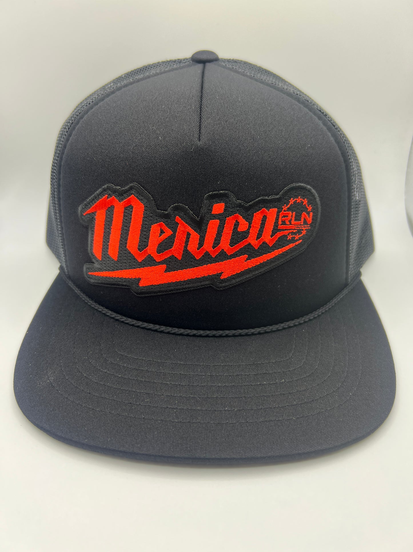 RLN Merica Black Foam Trucker