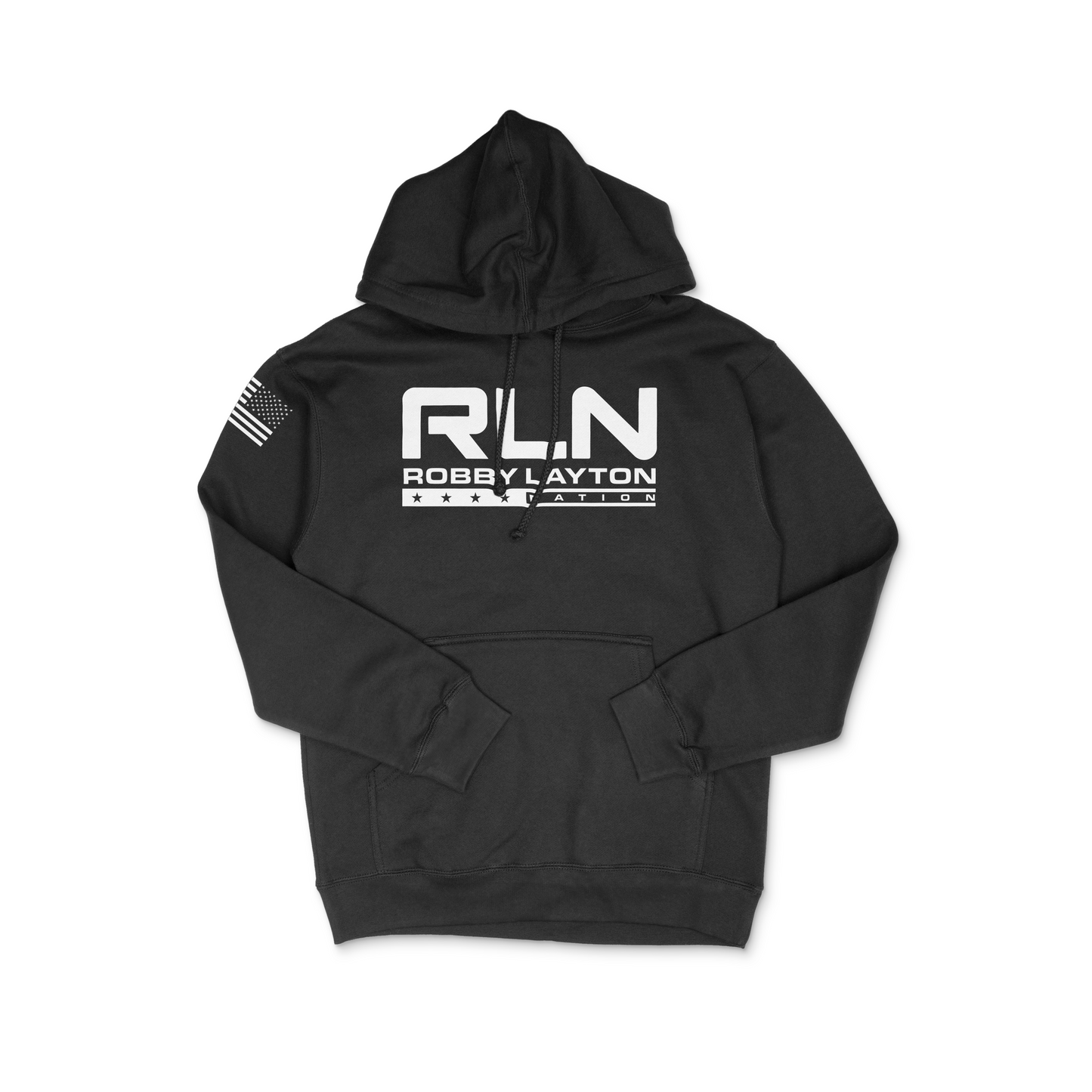 RLN Logo Hoodie Black!