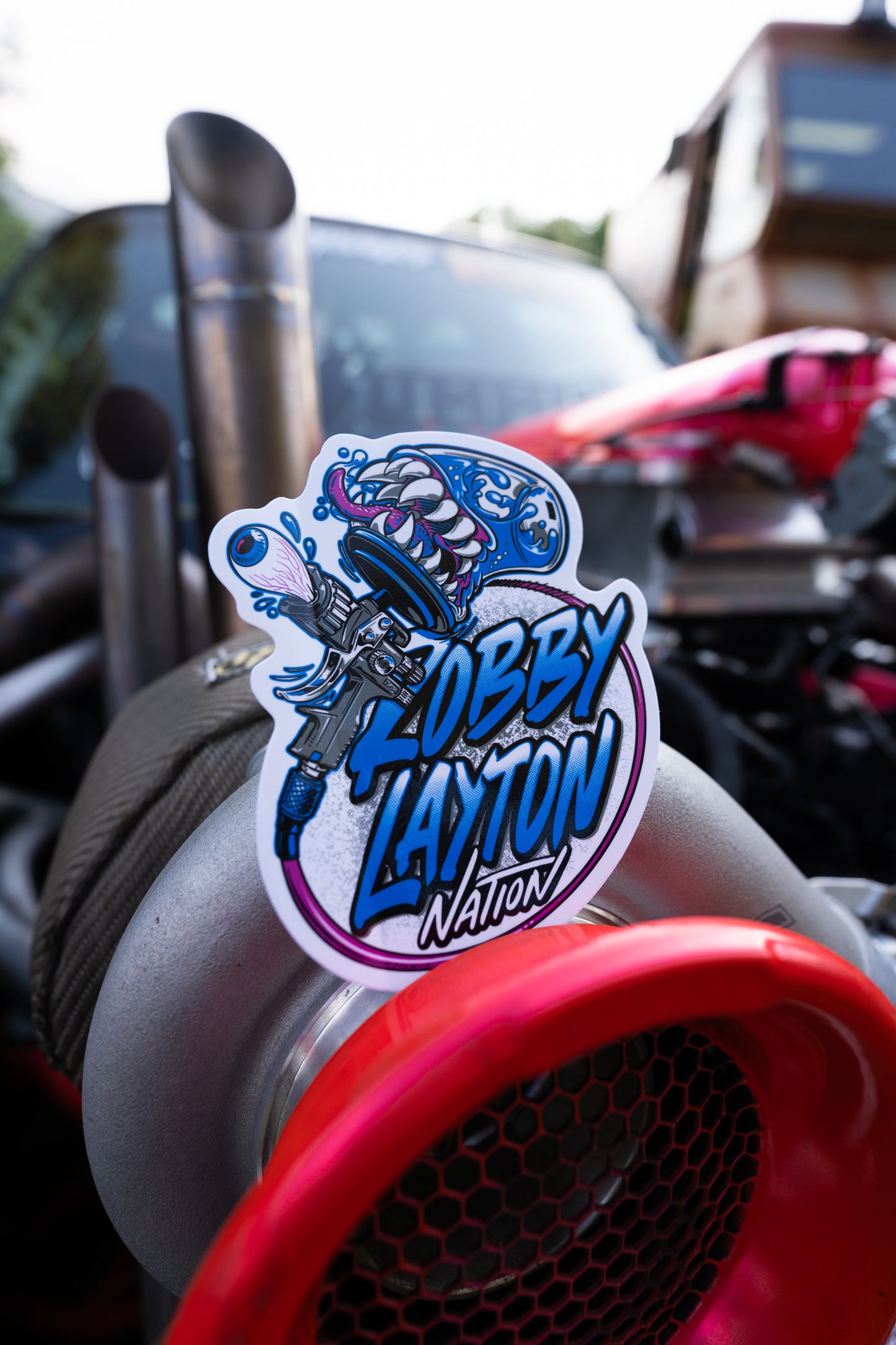 Spray Fink Decal