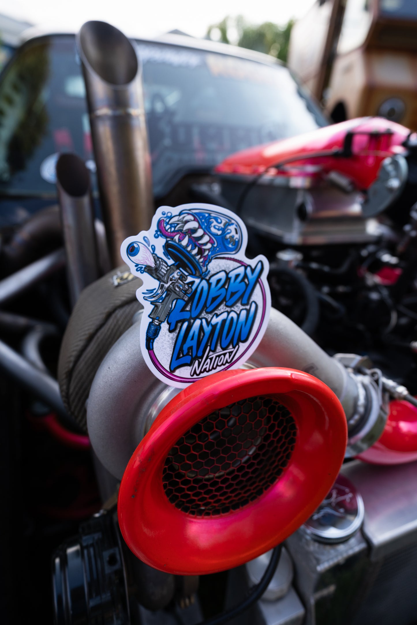 Spray Fink Decal