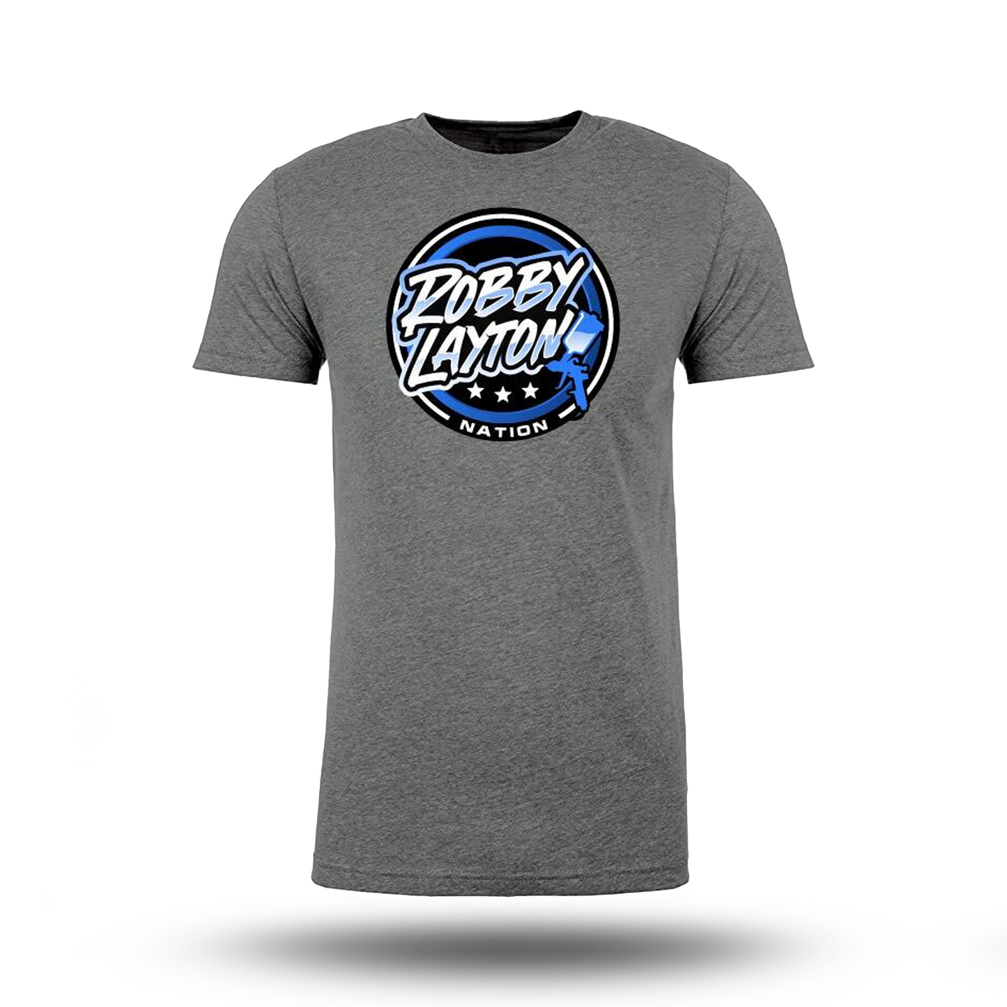 Classic Gray Robby Layton Nation T-Shirt