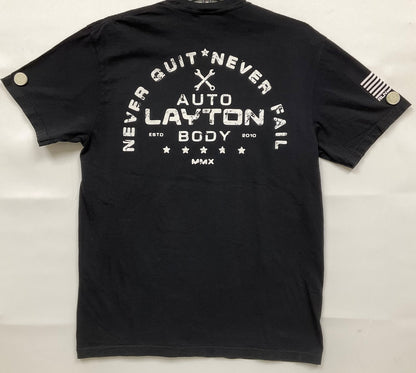 Never Quit Never Fail V2 Black