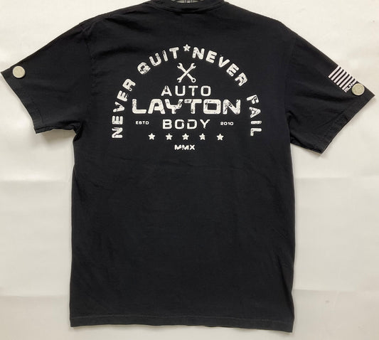 Never Quit Never Fail V2 Black