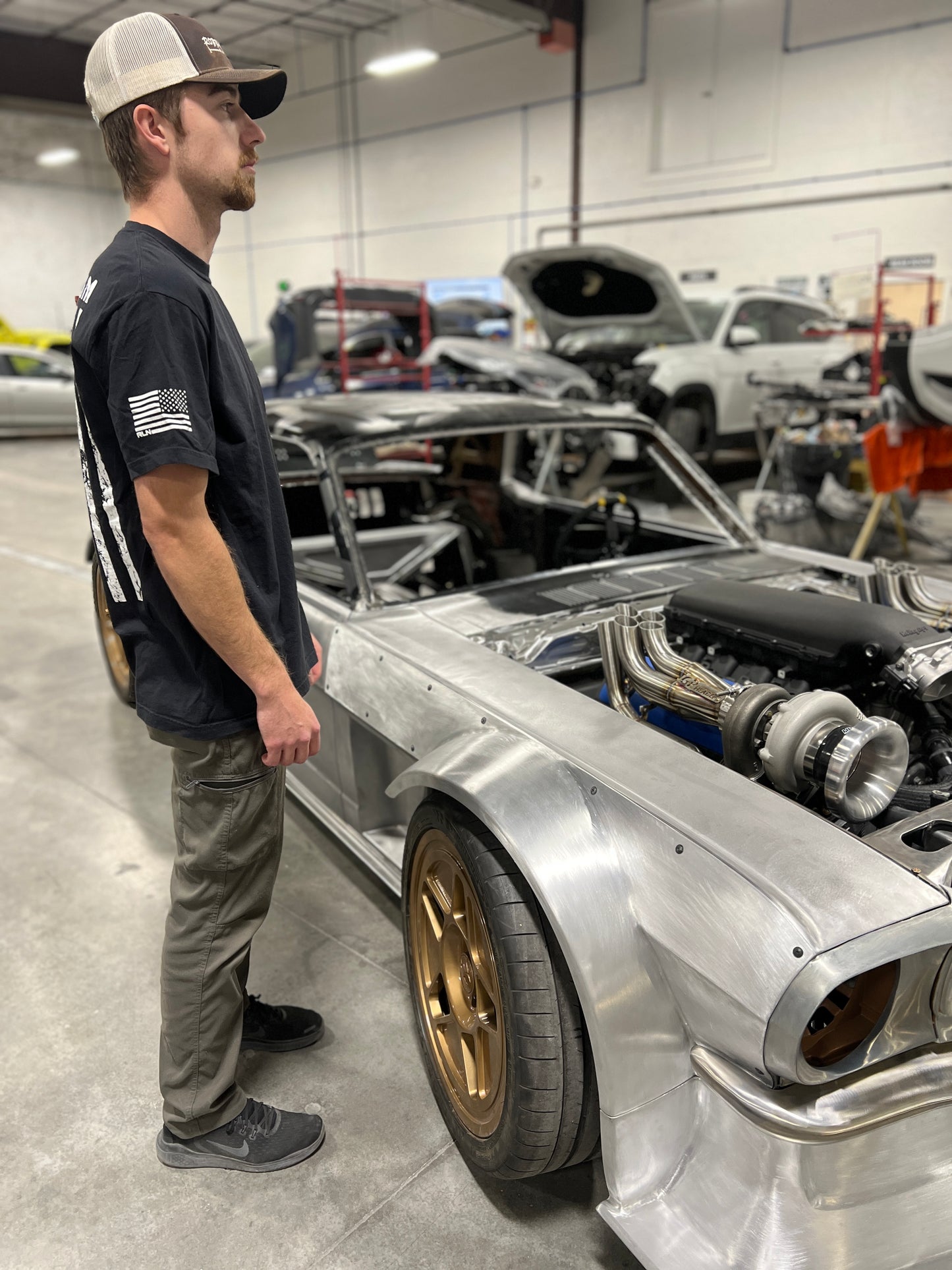 Freedom Grunge T-Shirt Black