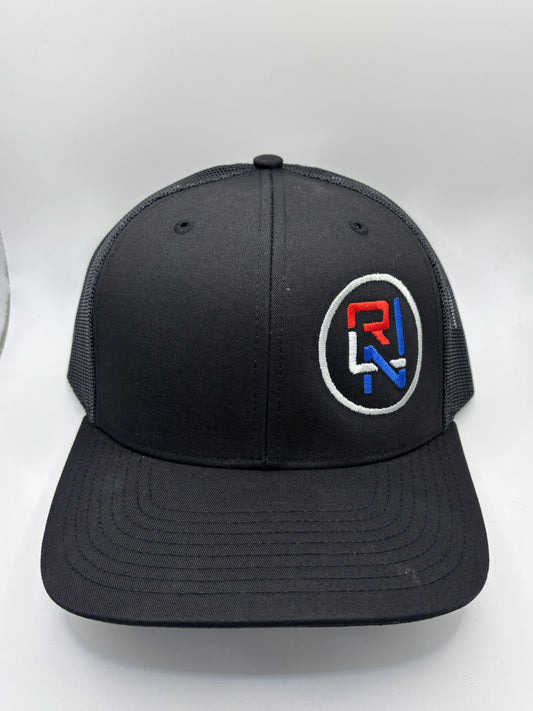 RLN Black Merica Snapback.