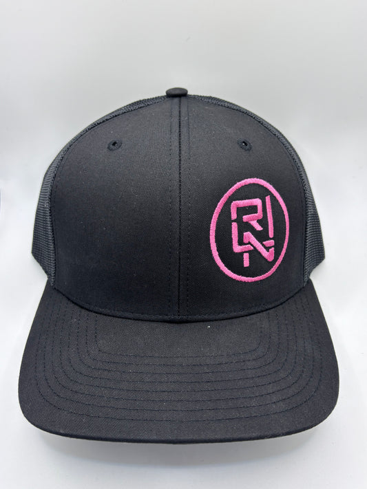 RLN Black and Pink Snapback.