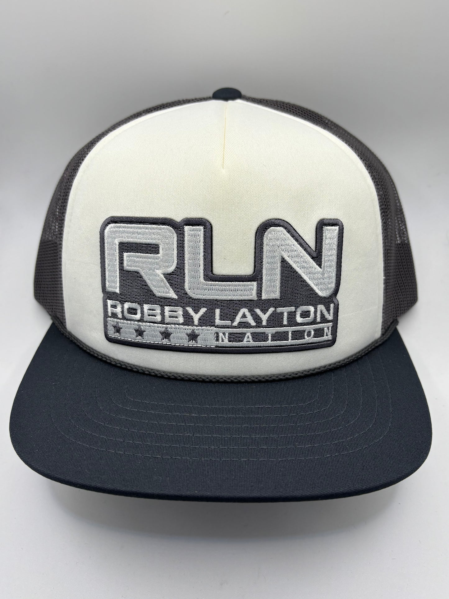 Charcoal/White RLN Foam Trucker