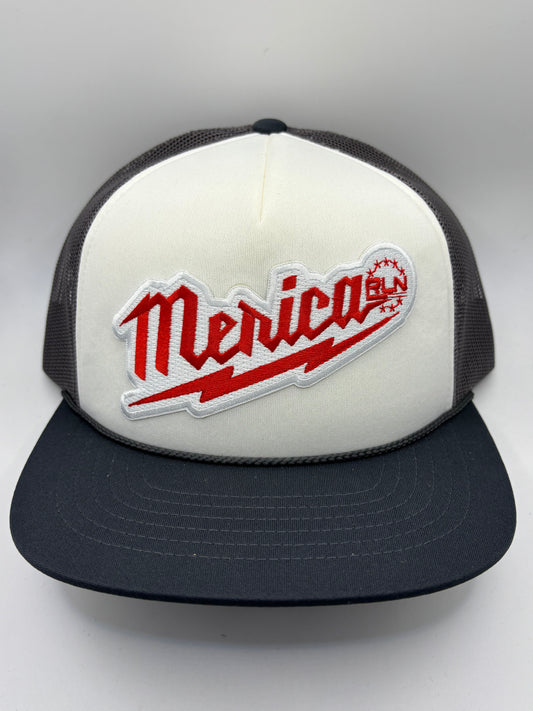 RLN Merica Foam Trucker Charcoal/White