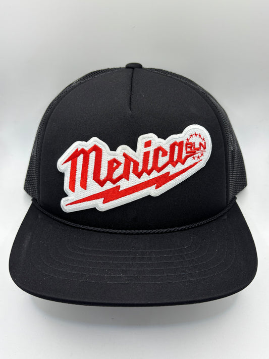 RLN Merica Foam Trucker Black