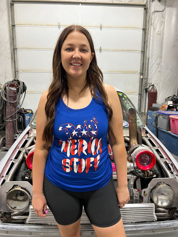 Robby Layton Nation Merica Woman's Tank Top