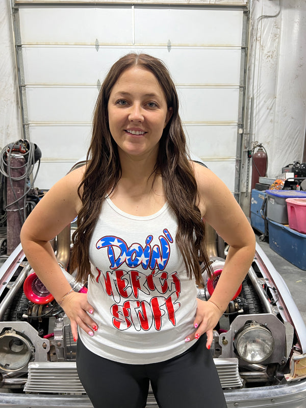 Robby Layton Nation Merica Woman's Tank Top