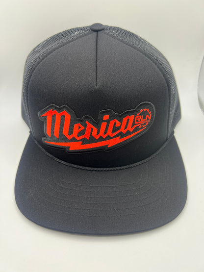 RLN Merica Black Foam Trucker