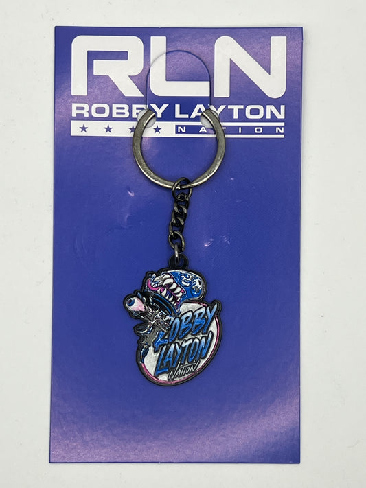 Spray Fink Metal Keychain!