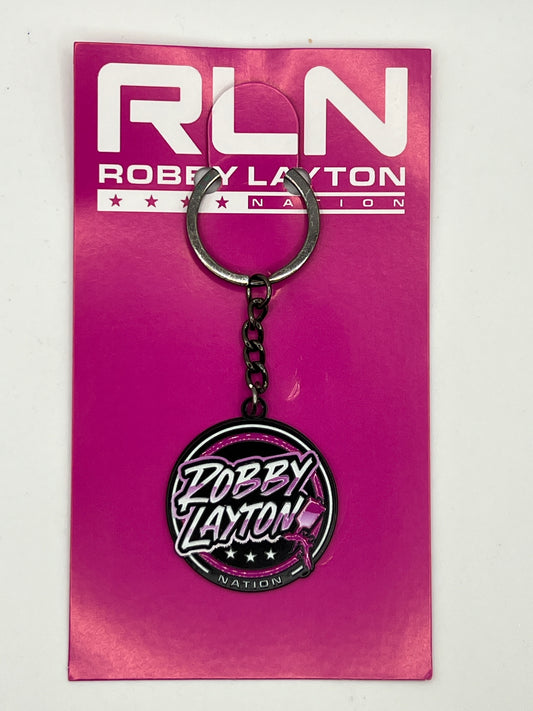 Robby Layton Nation Pink Keychain!