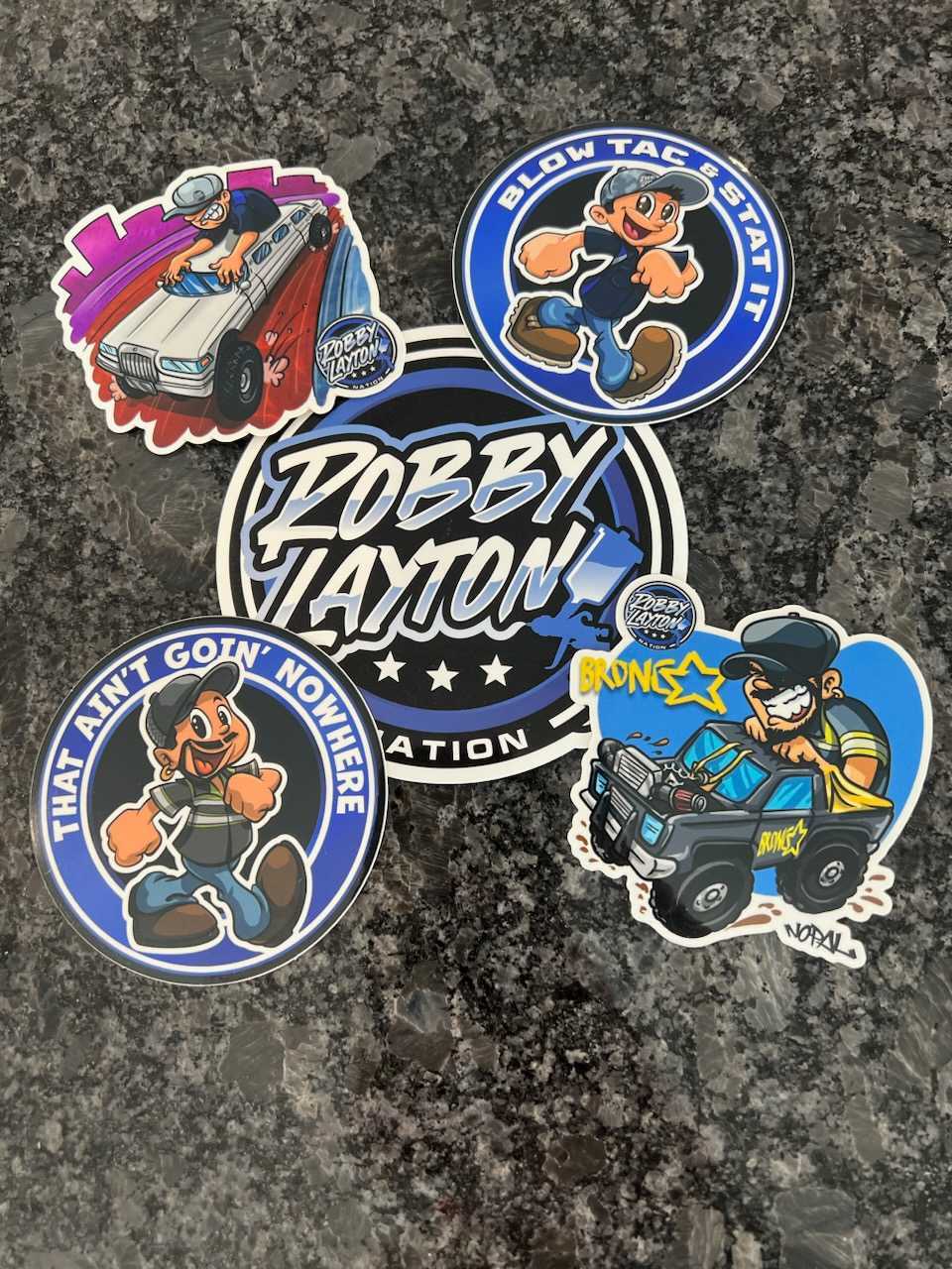 Robby Layton Sticker Pack Robby Layton Nation Official Store