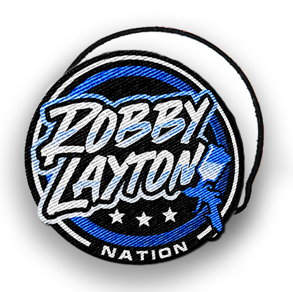 Robby Layton Nation NON-Velcro Embroidered Patch